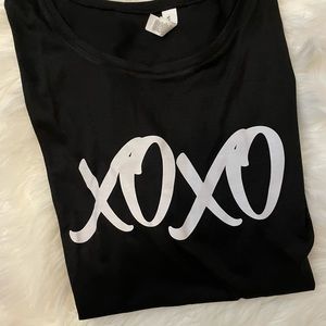 NWT Off the shoulder black shirt size small